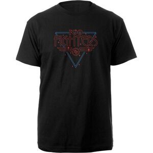 Foo Fighters Unisex Adult Disco Outline T-Shirt / Black
